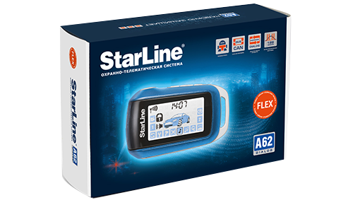 StarLine A62 Dialog FlexАвтомобильнаяохранно-телематическая система фото