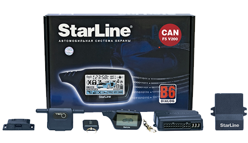 StarLine B6 Dialog CAN F5 V200Автомобильнаяохранно-телематическая система фото