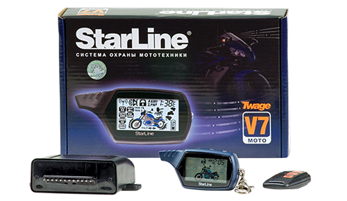 StarLine  MOTO V7 GSM-GPSОхранная системадля защиты мототранспорта фото